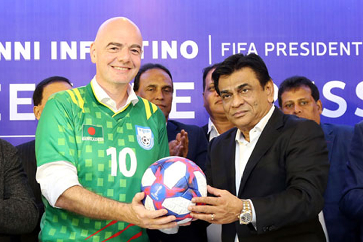 বাংলাদেশ ফুটবল নিরাপদ ও দক্ষ তত্ত্বাবধানে রয়েছে: ইনফান্তিনো 4 rtrd fifa