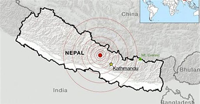 নেপালে ৫.৮ মাত্রার ভূমিকম্প 3 nepal