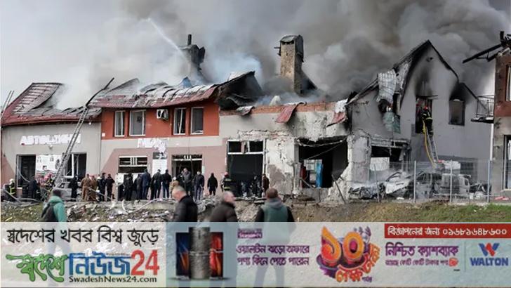 ইউক্রেনের লভিভে ৫টি শক্তিশালী মিসাইল হামলা 7 Ucan ere lovevay 5 ti soktisale mesail hamla
